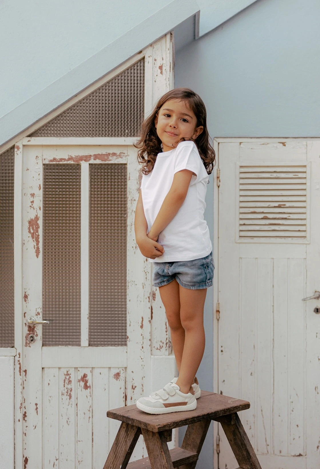 Босоногие кроссовки Shapen RE:WIND Mini — бежевый, фото 4