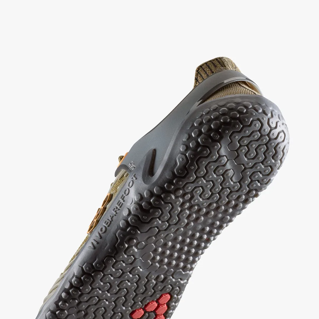 Кроссовки Vivobarefoot Motus Strength II — мужская модель, тёмно-оливковый, фото 6