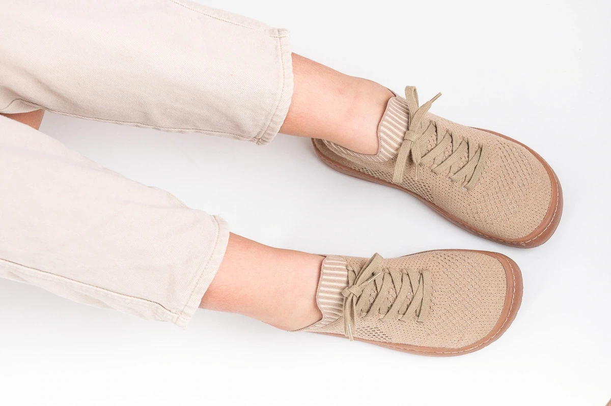 Босоногие кроссовки Sambas the bambas Essence Sira — песочные, фото 4