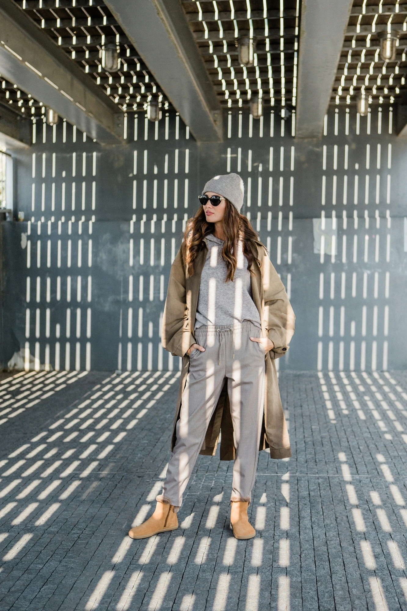 Босоногие ботинки Shapen FLUFFY — коричневый, фото 15
