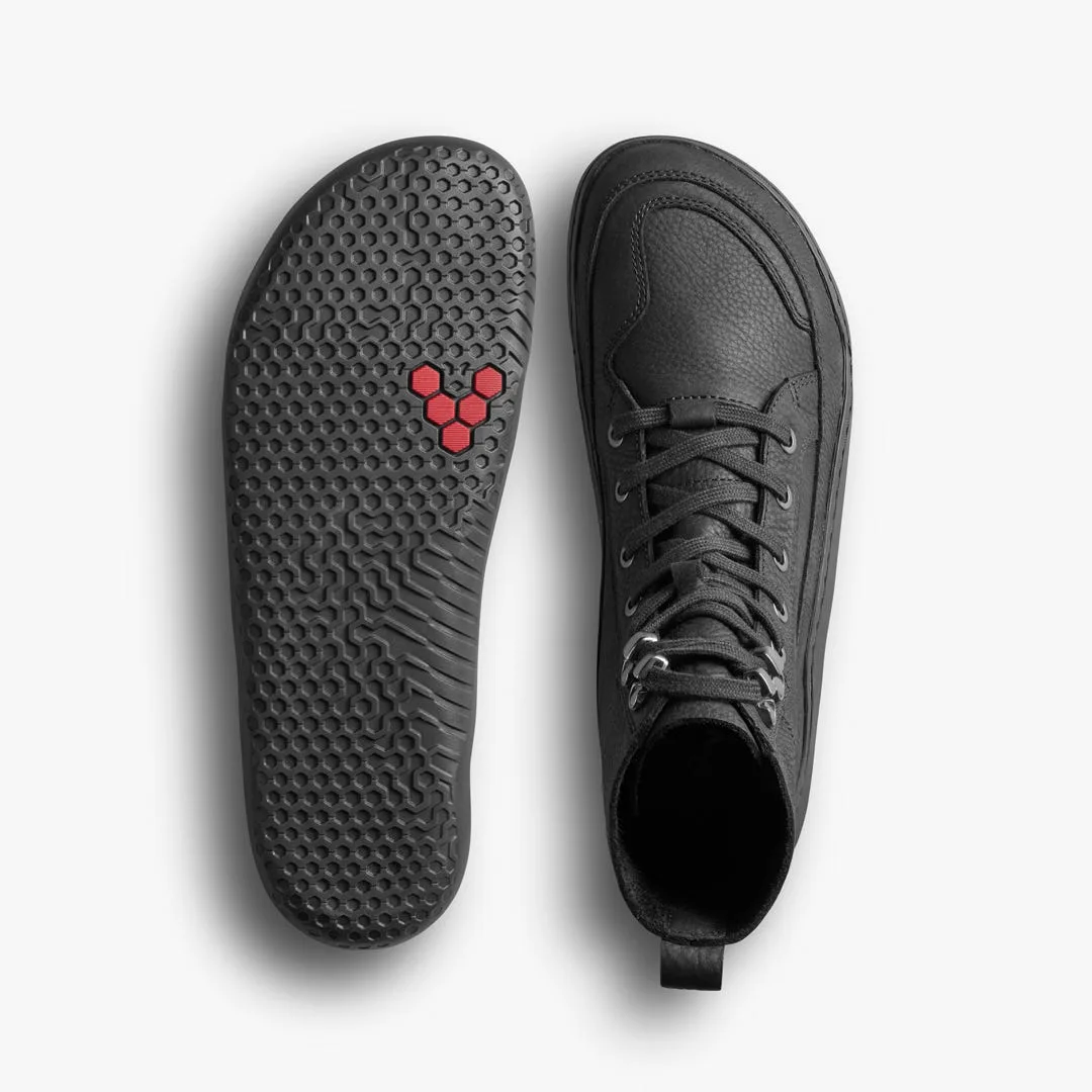 Ботинки Vivobarefoot Gobi Boot II — мужская модель, чёрный, фото 2