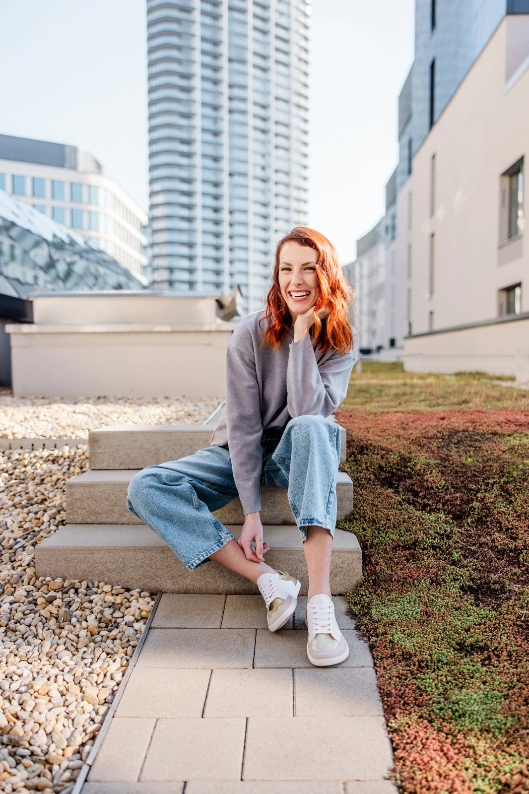 Босоногие кроссовки Shapen CHARM — светло-золотистый, фото 2
