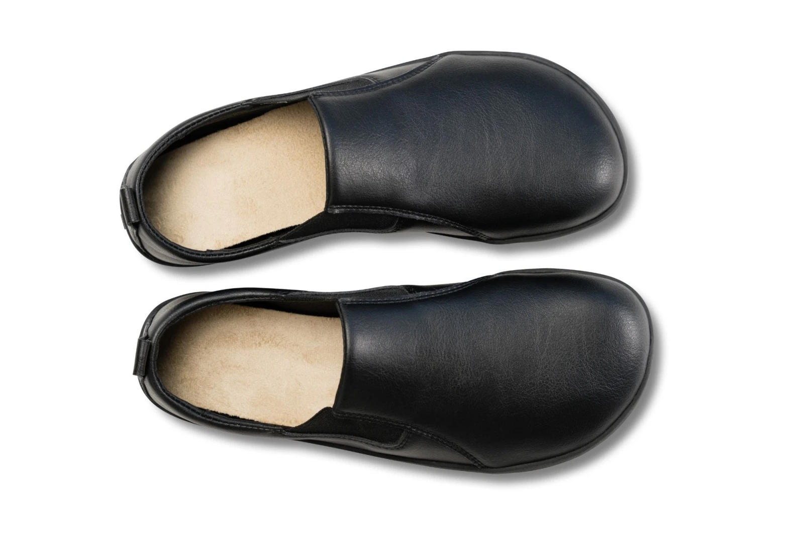 Слипоны Ahinsa из веганского материала Barefoot — чёрный, фото 3