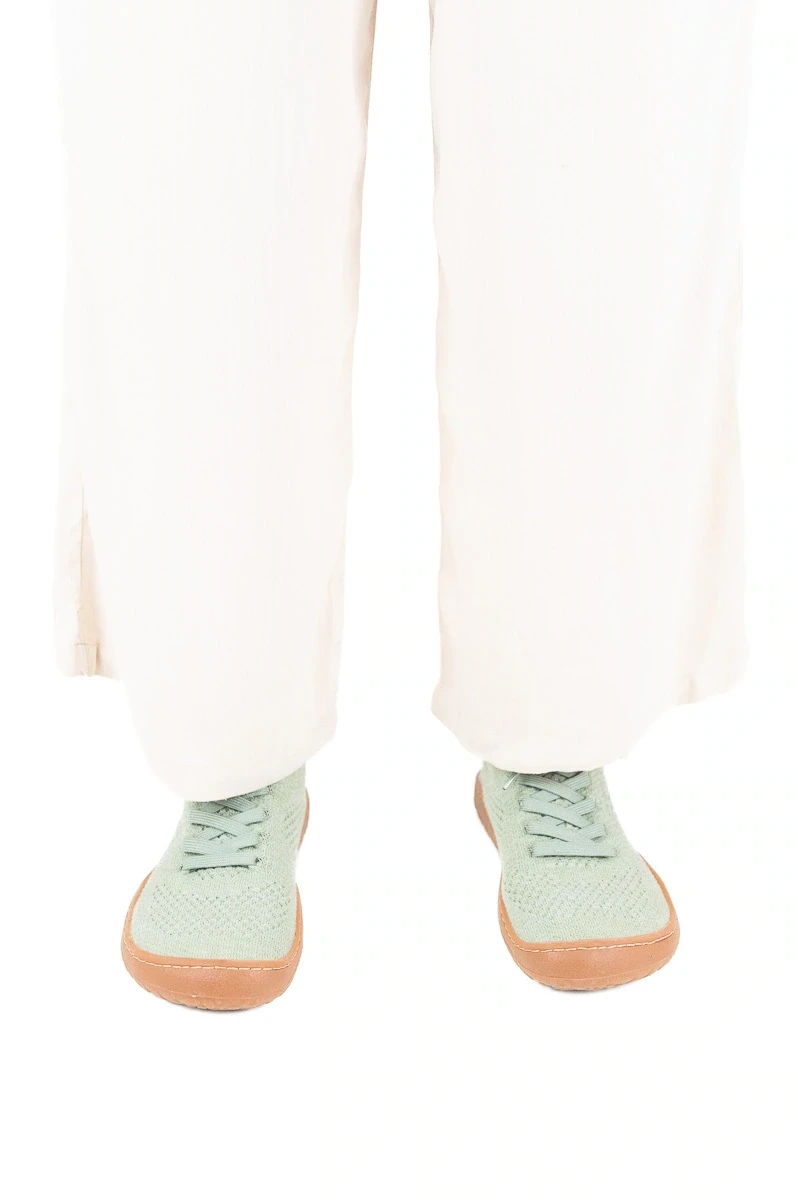Босоногие кроссовки Sambas the bambas Essence Ayla — мятные, фото 7